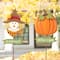 Glitzhome® 3ft. Fall Metal Scarecrow & Pumpkin Yard Stake, 2ct.